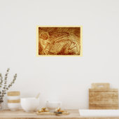 Poster Modèle n° 2 : Sphinx Fossil (Cuisine)
