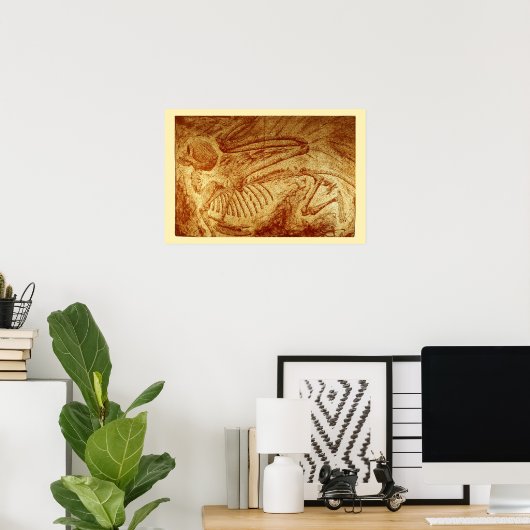 Poster Modèle n° 2 : Sphinx Fossil (Bureau à domicile)