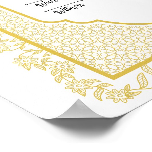 POSTER MODÈLE NIKKAH (Coin)