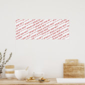 Poster Modèle pour photo panoramique, de groupe ou de cla (Cuisine)