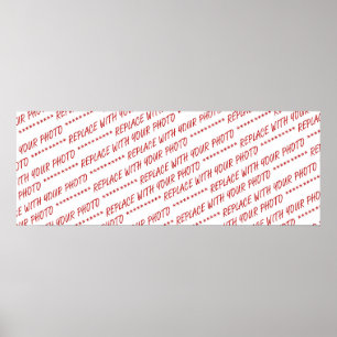 Poster Modèle pour photo panoramique, de groupe ou de cla