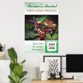 Poster Modèle Produits frais (Bureau à domicile)