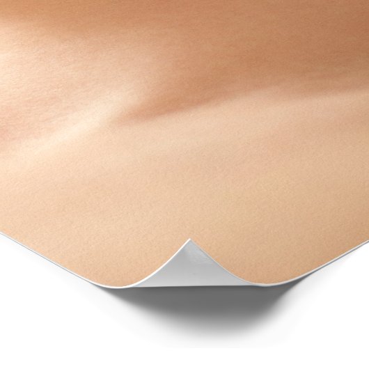 Poster MODÈLE PUBLIÉ. Du visage. (Coin)