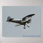 Poster Modèle RC Fairey Fantôme Scale (Devant)