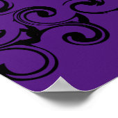 POSTER MODÈLE SWIRL (Coin)