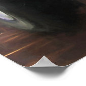 Poster Modèle T RÊVES DE COUCHER DE LA PLAGE DU RÔLE (Coin)