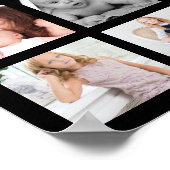 Poster Modern 25 Family Photo Collage (Coin)