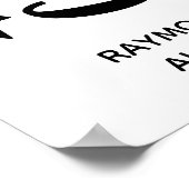 Poster Modern 3 Photo Graduation Party (Coin)