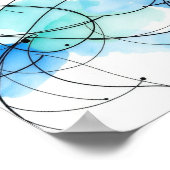 Poster Modern Abstract Line Art Wall Prints Set of 3 (Coin)