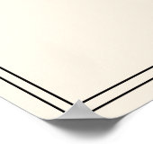 Poster Modern Beige Bold Typography Wedding Welcome (Coin)