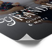Poster Modern Best Grandma Ever Photo Personalized (Coin)