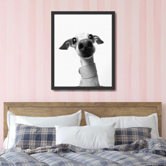 Poster Modern Custom Pet Photo | Meeko Large