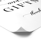 Poster Modern Elegant Classic Cards and Gifts Sign (Coin)