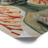 Poster Modern Frenchie Expressionist Art (Coin)