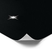 Poster Modern Glowing Light Bulbs Happy New Year (Coin)