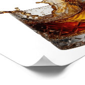 Poster Modern Gold WHISKY ÉCLABOUSSURE (Coin)
