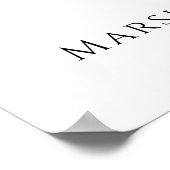 Poster Modern Heart Photo Collage Wedding Welcome (Coin)