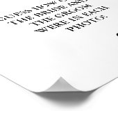 Poster Modern How Old étaient-ils mariés Shower Jeu signe (Coin)