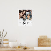 Poster Modern Love 16x20 3 Collage photo (Cuisine)