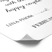 Poster Modern Minimal Date Jar Bridal Shower Activity  (Coin)