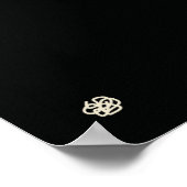 Poster Modern Minimalist Blue Eye Abstract Art (Coin)