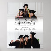 Poster Modern Photo Collage Friends Graduation Party (Devant)