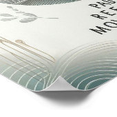 Poster Modern Serenity Quote Calm Botanical Typography (Coin)