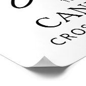 Poster Modern Simple Script Graduate Welcome 4 Photo (Coin)