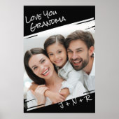 Poster Modern Street Art Ajouter Votre Photo Aimer Vous G (Devant)