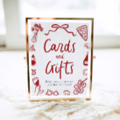 Poster Modern That's Amore Italien Pizza Cartes et Cadeau