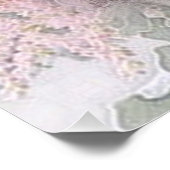 Poster Modern Watercolor Roses Flowers (Coin)