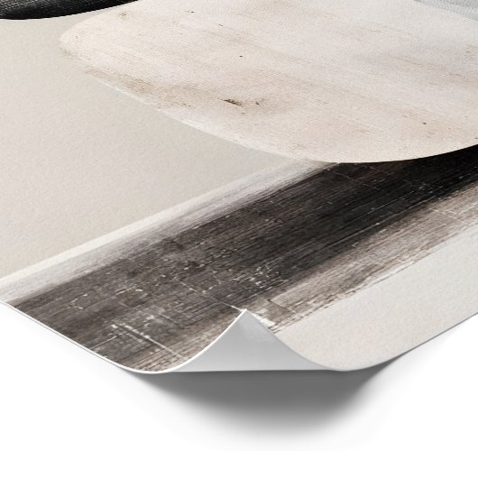 Poster Modern Zen Balance (Coin)