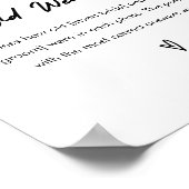 Poster Moderne À Quel Âge Étaient-Ils Fête des mariées Je (Coin)