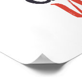 Poster Moderne, amusant, créatif, drôle Économisez de l'e (Coin)