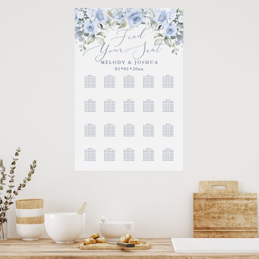 Poster Moderne Calligraphie Police do-it-yourself couleur (Cuisine)