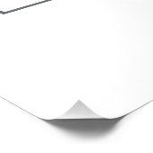 Poster MODERNE cite : "J'y suis allé, j'ai fait ça" (Coin)