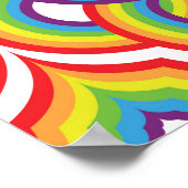 Poster Moderne Coloré Simple Motifs Batik (Coin)