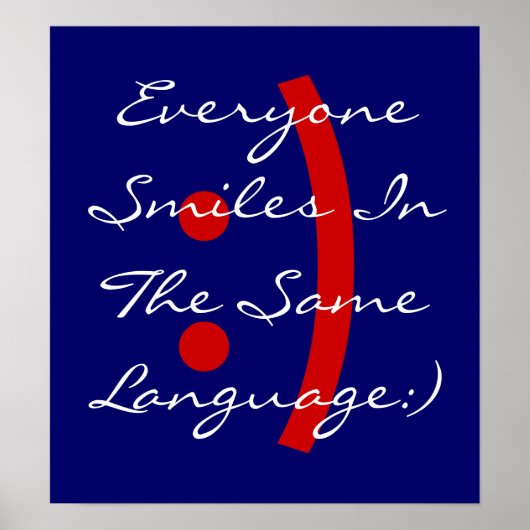 POSTER Moderne CRC Paire originale Même langue (Devant)