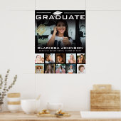 Poster Moderne Créez votre propre collage photo (Cuisine)