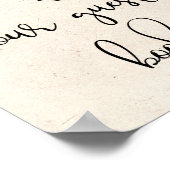 Poster Moderne Élégant S'il vous plaît signer Guest Book (Coin)