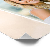 Poster Moderne Graduate Welcome 4 Photos Simple Script (Coin)