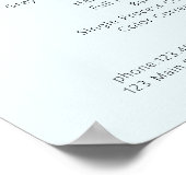 Poster Moderne, Line Art, Femme, Feuilleté, Salon, Prix (Coin)