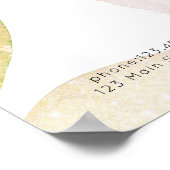 Poster moderne, liste de prix (Coin)