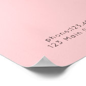 Poster moderne, liste de prix (Coin)