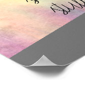 Poster moderne ne transpire jamais ce petit truc citer mo (Coin)