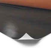 Poster Moderne Nous sommes engagés Overlap Photo Script B (Coin)