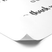 Poster Moderne Rustique, Bienvenue au dîner de répétition (Coin)