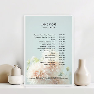 Poster Moderne, salon, Fleurs de pivoines Tarifs