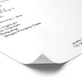 Poster moderne Simpel Preishear (Coin)