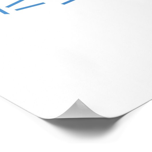 Poster Moderne, simple, cool, abstrait, motif graphique (Coin)